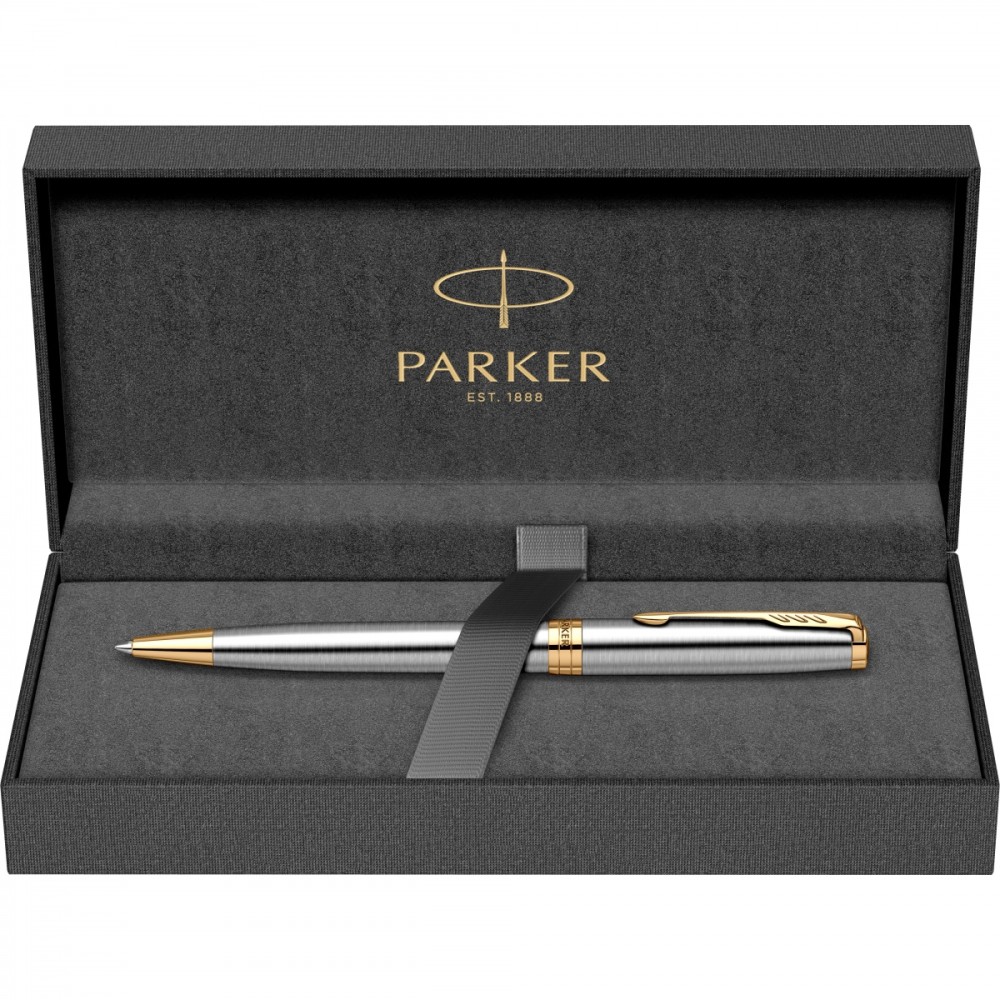 Шариковая ручка Parker Sonnet Core K527, Stainless Steel GT Шариковая ручка Parker Sonnet Core K527, Stainless Steel GT