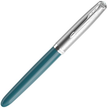 Ручка перьевая Parker 51 Core, Teal Blue CT (Перо F) 2123506 Ручка перьевая Parker 51 Core, Teal Blue CT (Перо F) 2123506