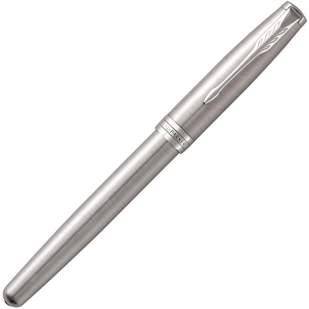 Набор: перьевая ручка + блокнот Parker Parker Sonnet Core F526, Stainless Steel CT (Перо M)